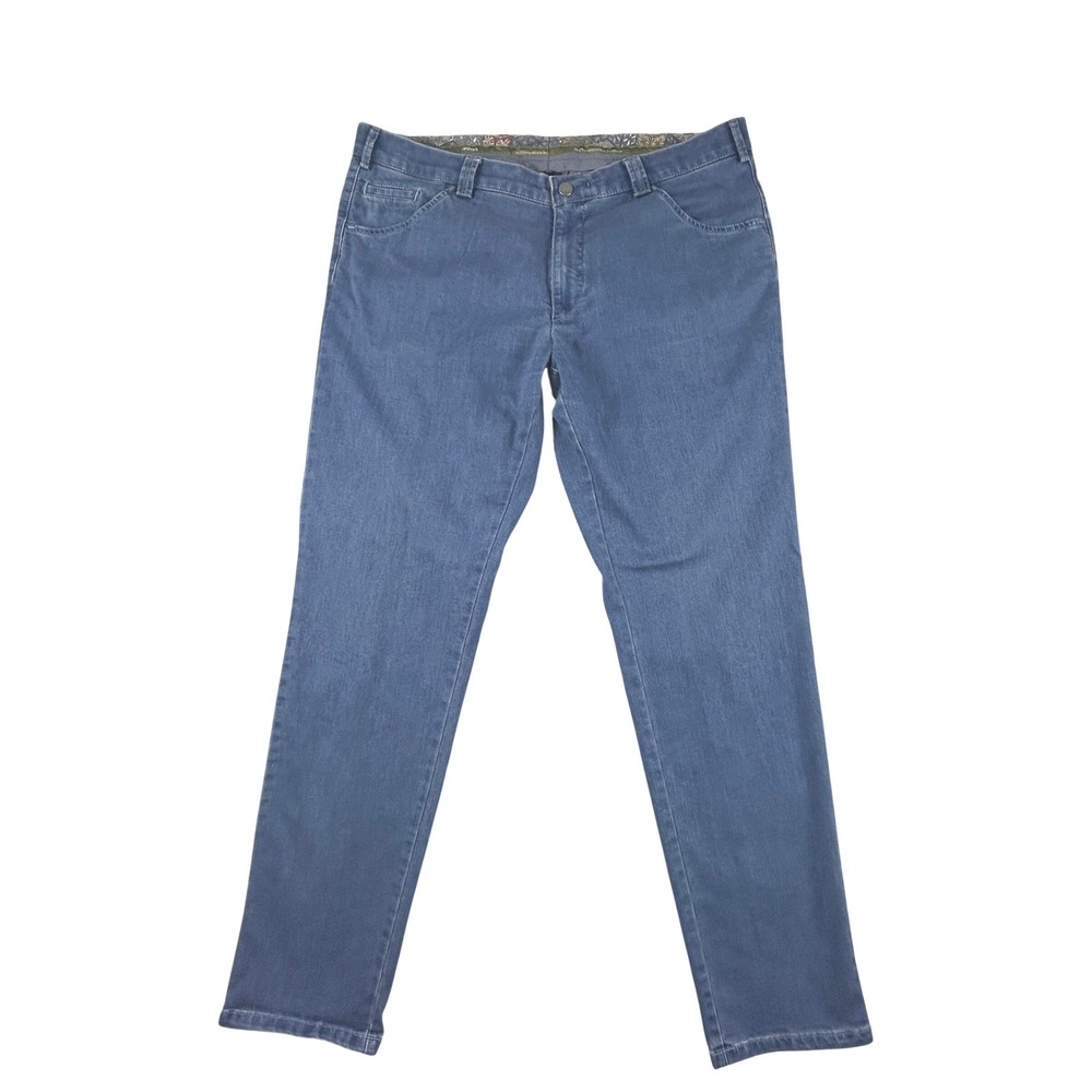 Meyer‎ Dublin Jeans Mens 38x31 Slim Straight Stretch Denim Coolmax European